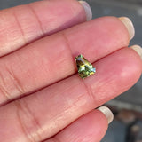 1.50 ct Yellowish Green Fancy Sapphire Unheated Gem