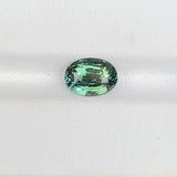 2.02 ct Teal Green Sapphire Oval Natural Unheated
