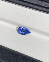 1.60 ct Blue Pear Ceylon Sapphire Unheated Gemstone