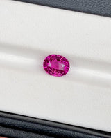 2.06 ct Purplish Pink Sapphire GIA Certified Heated