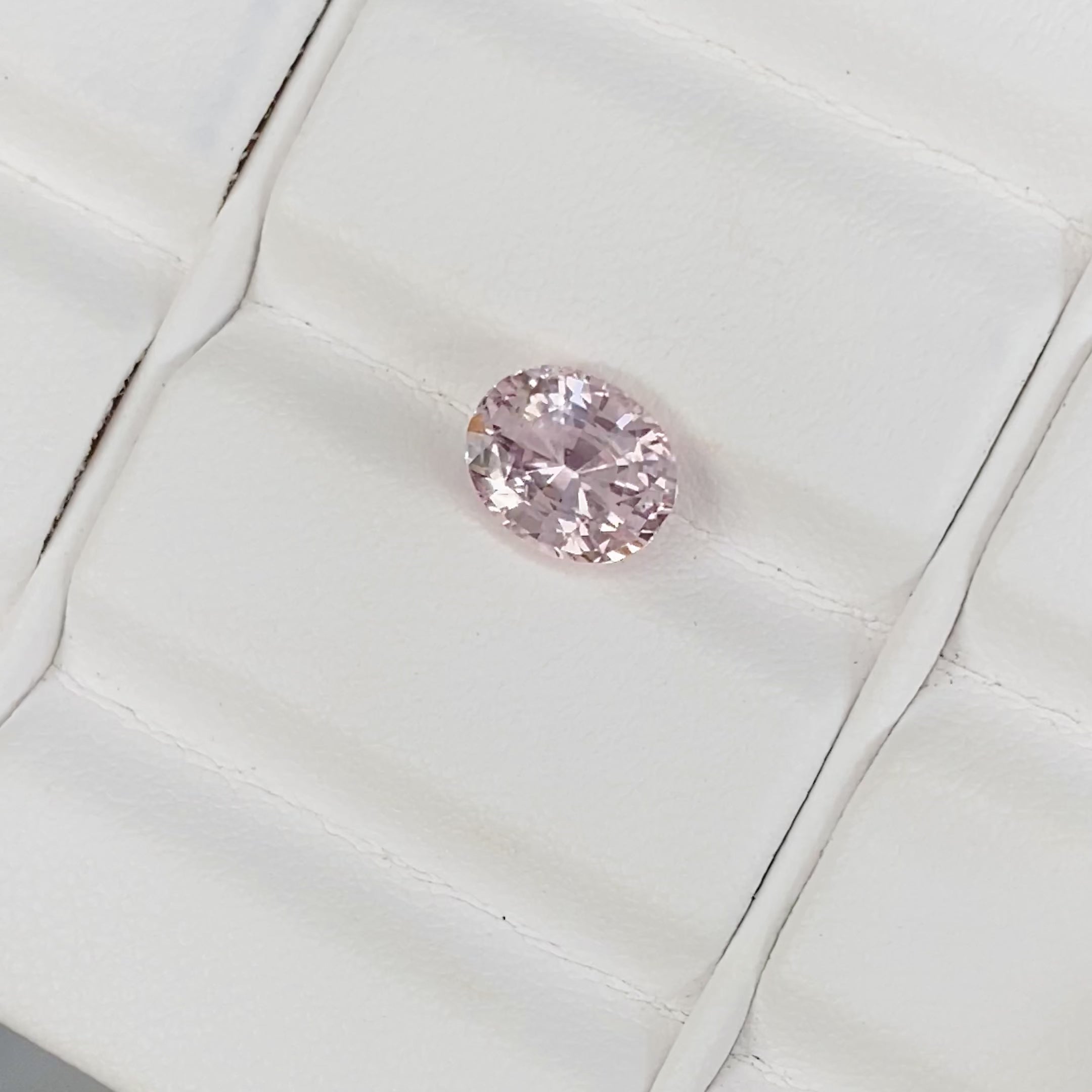 2.60 ct Peach Sapphire Oval Shape Natural Unheated Gemstones