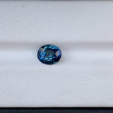 1.74 ct Teal Sapphire Oval Natural Unheated Madagascar