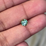 1.50	ct Green	Sapphire Ovalish Natural Unheated Gemstone