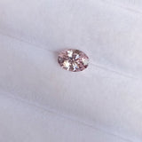 1.48	ct Champagne Pink Sapphire Oval Natural Unheated