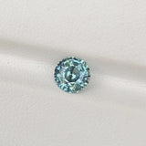 1.41 ct Light Teal Green Sapphire Round Natural Unheated