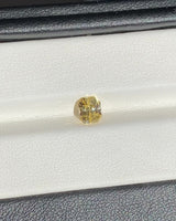 1.14 ct Yellow Radiant Cut Ceylon Sapphire Unheated Gem