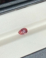 0.67 ct Padparadscha Pear Madagascar Sapphire Heated Gemstone