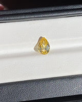 2.06 ct Yellow Sapphire Pear Shape Natural Unheated Gems