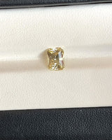 1.36 ct Yellow Rectangular Ceylon Sapphire Unheated Gem