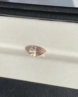 1.60 ct Pinkish Yellow Pear Madagascar Sapphire Heated Gemstone
