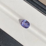 2.04 ct Lavender Sapphire Oval Unheated Natural Gemstone