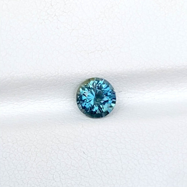 1.19 ct Teal Green Sapphire Round Natural Unheated