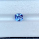 1.85 ct Sky Blue Cushion Sapphire Heated Gemstone