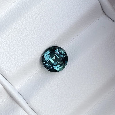 1.54 ct Teal Sapphire Round SHape Natural Unheated Gemstones