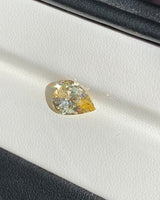2.19 ct Yellow Pear Ceylon Sapphire Unheated Gem