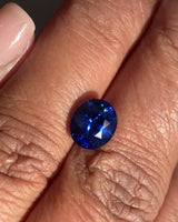 3.01 ct Royal Blue Sapphire Oval Heated GIA Certified Gemstone