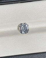 1.71 ct Colourless Emerald Cut Ceylon Sapphire 
