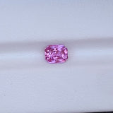 1.14 ct Pink Sapphire Radiant Cut Natural Unheated Madagascar