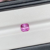 2.06 ct Pink Sapphire Square Radiant Natural Heated Ceylon