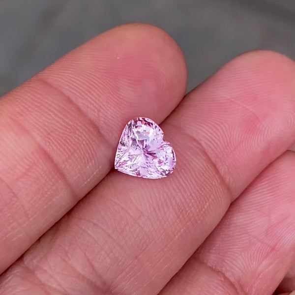 2.22 ct Pink Sapphire Heart Natural Unheated