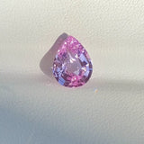 2.04 ct Pink Sapphire Pear Natural Unheated