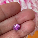 1.86 ct Vivid Pink Oval Cut Natural Unheated Sapphire