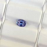 1.55 ct Violet Sapphire Oval Natural Unheated Ceylon