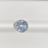 2.67 ct Light Grey Round Brilliant Cut Natural Unheated Sapphire