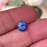 2.02 ct Blue Sapphire  Round Natural Unheated Sri Lanka