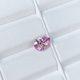2.51 ct Dusky Pink Sapphire Pear Natural Unheated