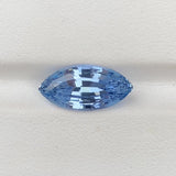 5.42 ct Blue Sapphire Marquise Natural Unheated