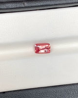 1.05 ct Cushion Cut Padparadscha Sapphire GIA Unheated Gem