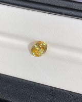 2.26 ct Vivid Canary Yellow Oval Ceylon Sapphire Unheated Gem