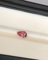 1.01 ct Sunset Padparadscha Pear Madagascar Sapphire Heated Gemstone