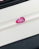 0.69 ct Padparadscha Pear Madagascar Sapphire Heated Gemstone