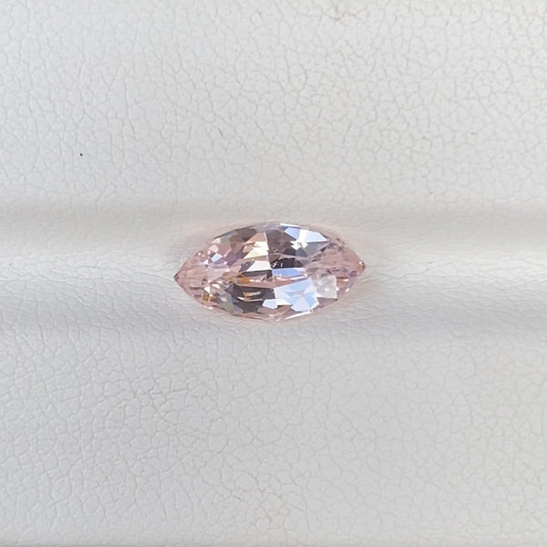 2.03 ct Ceylon Peach Sapphire Marquise Cut Natural Heated