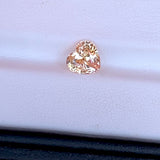 2.20 ct Pinkish Yellow Ceylon Sapphire Heart Unheated