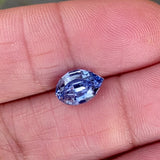 2.03 ct Medium Cornflower Blue Sapphire Fancy Cut Natural Heated