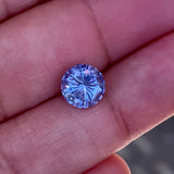 2.43 ct Blue Sapphire Round Natural Unheated Sri Lanka