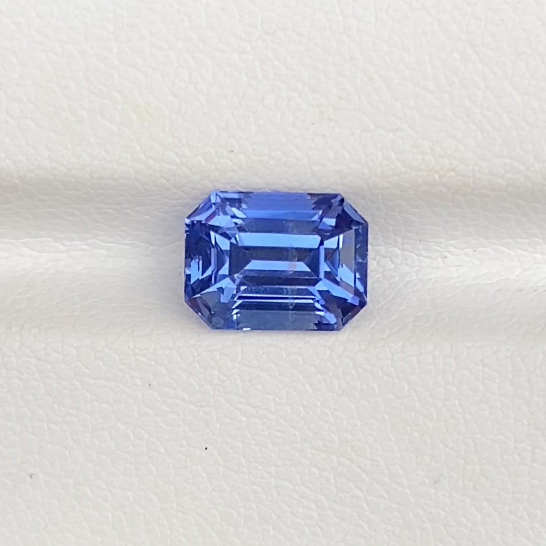 3.36 ct Blue Sapphire Emerald Cut Natural Unheated GIA Certified Gems