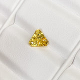 1.45 ct Yellow Sapphire Fancy Triangular Cut Natural Unheated