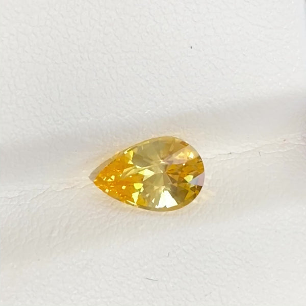2.03 ct Yellow Sapphire Pear Natural Heated