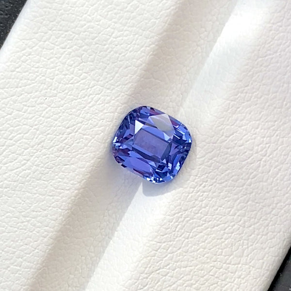 2.05 ct Blue Sapphire Cushion Cut GIA Certified Unheated