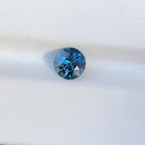 1.04 ct Teal Sapphire Round Natural Unheated