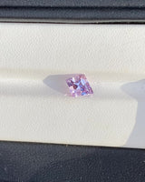 1.41 ct Pastel Pink Sapphire Kite Cut Natural Unheated Gemstones