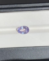 3.51 ct Violet Fancy Oval Ceylon Sapphire Unheated Gemstone