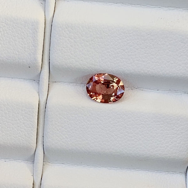 1.21 ct Padparadscha Sapphire Oval Natural Unheated