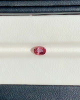 0.75 ct Padparadscha Oval Madagascar Sapphire Heated Gem