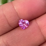 1.19 ct Pink Sapphire Heart Natural Heated