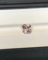 2.53 ct Pinkish Yellow Radiant Cut Ceylon Sapphire Unheated Gem